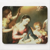 Virgin of the Swaddling Clothes Mousepads