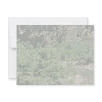 Virgin River at Zion National Park invitations