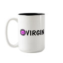 Virgin Sealed With A Kiss mugs by TeeZazzle Virgin Sealed With A Kiss mugs