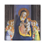 VIRGIN WITH CHILD AND SAINTS magnets