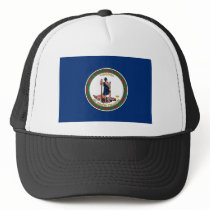Virgina Flag Hat by FlagTshirts Virgina Flag Hat