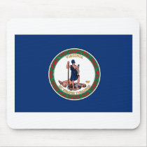 Virgina Flag Mousepad by FlagTshirts Virgina Flag Mousepad