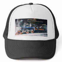 Virginia and Truckee Railroad engine Bowker hat by VickiJohnsonDesigns Virginia and Truckee Railroad engine Bowker hat