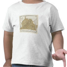 Virginia Atlas Map Tshirt