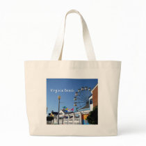 Virginia Beach Amusement Park Canvas Bag