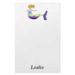 Virginia Beach Mermaid Custom Stationery