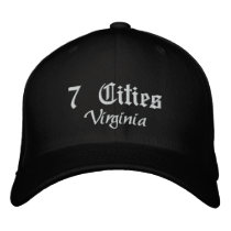 virginia bold embroidered baseball cap