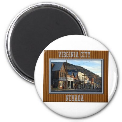 Virginia City Nevada Magnets