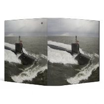 Virginia-class attack submarine vinyl binders
