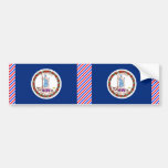 Virginia Flag Bumper Sticker