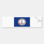 Virginia Flag Bumper Sticker
