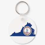 Virginia Flag Map