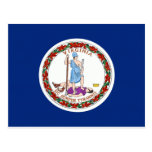 Virginia Flag postcards