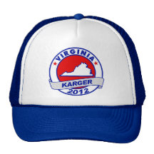 Virginia Fred Karger Mesh Hats