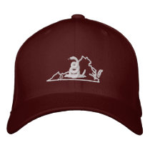 Virginia  Hat embroidered hats