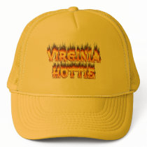 Virginia hottie fire and flames hats by ultraflames Virginia hottie fire and flames hats