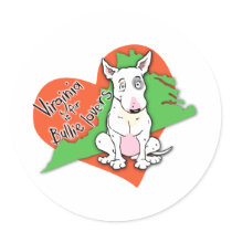 Virginia is for Bullie Lovers Stickers