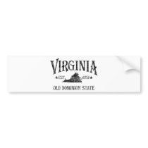 Virginia - Old Dominion State Bumper Sticker