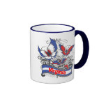 Virginia Patriotism Butterfly Coffee Mug