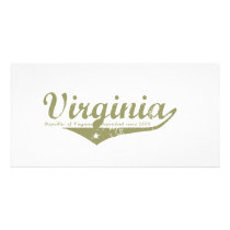 Virginia Revolution T-shirts Customized Photo Card