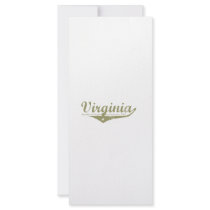 Virginia Revolution T-shirts Rack Card Design