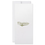 Virginia Revolution T-shirts rack cards