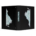 Virginia Road Map Avery Binder
