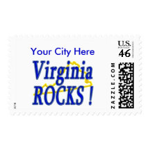 Virginia Rocks ! Stamps