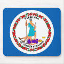 Virginia State Flag Mousepad