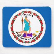 Virginia State Flag Mousepad
