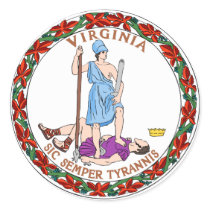 Virginia State Flag stickers