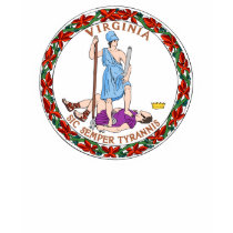 Virginia State Flag t-shirts