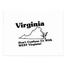 Virginia State Slogan postcards