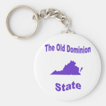 Virginia: The Old Dominion State Key Chain