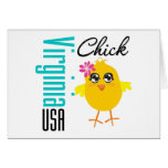 Virginia USA Chick cards