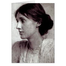 Virginia Woolf, 1902 Greeting Card