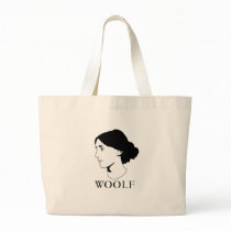 Virginia Woolf Tote Bags