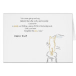 Virginia Woolf Filching Cat Cards