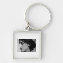 Virginia Woolf "Find Peace" Wisdom Quote Gifts Key Chains