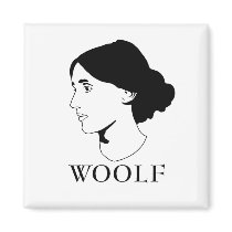 Virginia Woolf Fridge Magnets