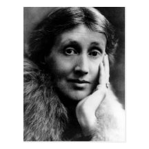 Virginia Woolf Portrait Postcard