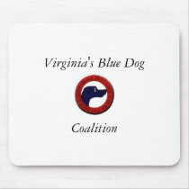 Virginia's Blue Dog Coalition Mouse Pad