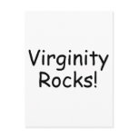 Virginity Rocks postcards