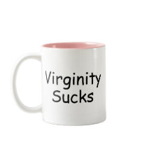 Virginity Sucks mugs by CelebrationZazzle Virginity Sucks mugs