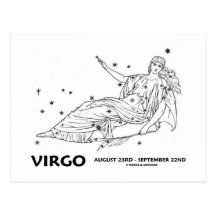 Virgo (August 23rd - September 22nd) Post Card