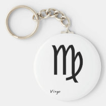 Virgo B&W keychains