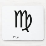 Virgo B&W Mouse Mats