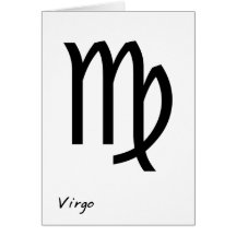 Virgo B&W Tarjetón