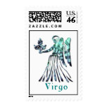 Virgo Birth Sign Postage Stamp