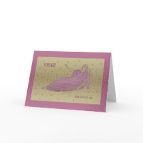 Virgo Birthday Card